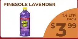 Food World Supermarket PINESOLE LAVENDER offer