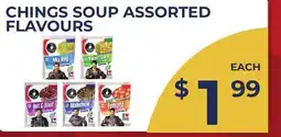 Food World Supermarket CHINGS SOUP offer