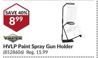 Princess Auto HVLP Paint Spray Gun Holder offer