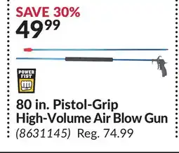 Princess Auto 80 in. Pistol-Grip High-Volume Air Blow Gun offer