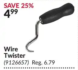 Princess Auto Wire Twister offer