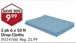 Princess Auto 2 pk 6 x 10 ft Drop Cloths offer