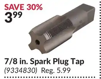 Princess Auto 7/8 in. Spark Plug Tap offer