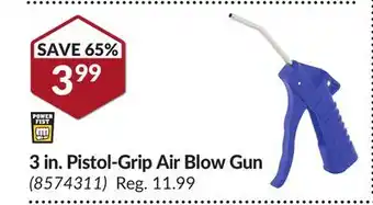 Princess Auto 3 in. Pistol-Grip Air Blow Gun offer