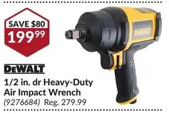 Princess Auto 1/2 in. dr Heavy-Duty Air Impact Wrench offer