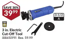 Princess Auto 3 in. Electric Cut-Off Tool offer