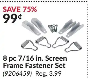 Princess Auto 8 pc 7/16 in. Screen Frame Fastener Set offer