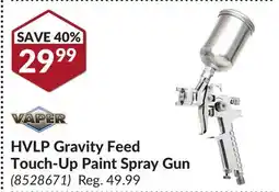 Princess Auto HVLP Gravity Feed Touch-Up Paint Spray Gun offer