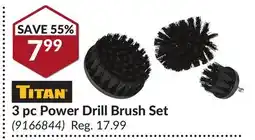 Princess Auto 3 pc Power Drill Brush Set offer