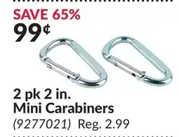 Princess Auto 2 2 in. Mini Carabiners offer