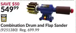 Princess Auto Combination Drum and Flap Sander offer