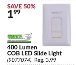 Princess Auto 400 Lumen COB LED Slide Light offer