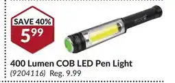 Princess Auto 400 Lumen COB LED Pen Light offer