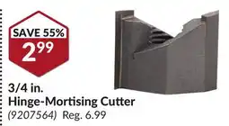 Princess Auto 3/4 in. Hinge-Mortising Cutter offer