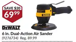 Princess Auto 6 in. Dual-Action Air Sander offer