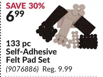 Princess Auto 133 pc Self-Adhesive Felt Pad Set offer