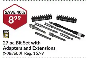 Princess Auto 27 pc Bit Set with Adapters and Extensions offer