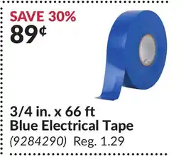 Princess Auto 3/4 in. x 66 ft Blue Electrical Tape offer