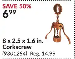 Princess Auto 8 x 2.5 x 1.6 in. Corkscrew offer