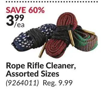 Princess Auto Rope Rifle Cleaner, Assorted Sizes offer