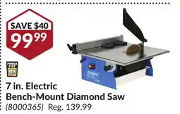 Princess Auto Power Fist 7 in. Electric Bench-Mount Diamond Saw offer