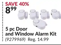 Princess Auto 5 pc Door and Window Alarm Kit offer