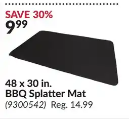 Princess Auto 48 x 30 in. BBQ Splatter Mat offer