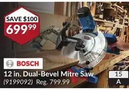 Princess Auto 12 in. Dual-Bevel Mitre Saw offer