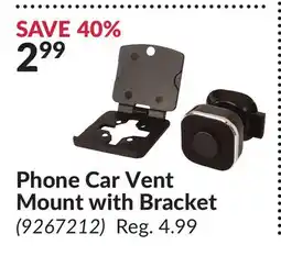 Princess Auto Phone Car Vent Mount with Bracket offer