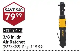 Princess Auto 3/8 in. dr Air Ratchet offer