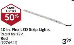 Princess Auto 10 in. Flex LED Strip Lights offer