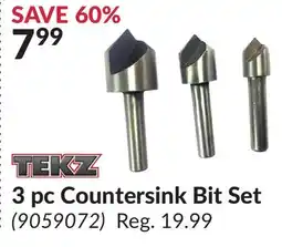 Princess Auto 3 pc Countersink Bit Set offer