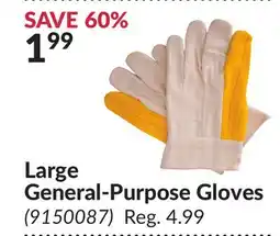 Princess Auto Large General-Purpose Gloves offer