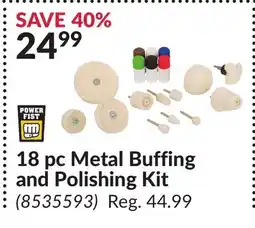 Princess Auto 18 pc Metal Buffing and Polishing Kit offer