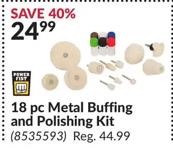 Princess Auto 18 pc Metal Buffing and Polishing Kit offer