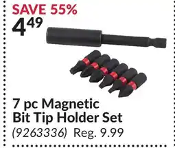 Princess Auto 7 pc Magnetic Bit Tip Holder Set offer