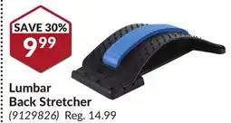 Princess Auto Lumbar Back Stretcher offer