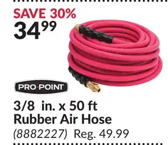 Princess Auto 3/8 in. x 50 ft Rubber Air Hose offer