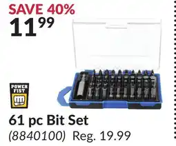 Princess Auto 61 pc Bit Set offer