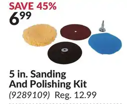 Princess Auto 5 in. Sanding And Polishing Kit offer