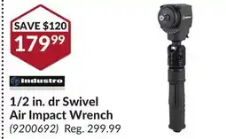 Princess Auto industro 1/2 in. dr Swivel Air Impact Wrench offer