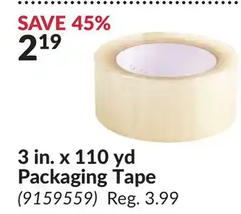 Princess Auto 3 in. x 110 yd Packaging Tape offer