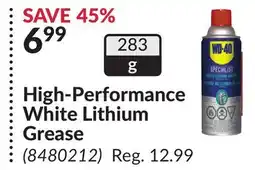 Princess Auto High-Performance White Lithium Grease offer