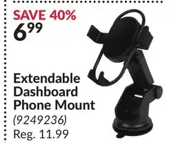 Princess Auto Extendable Dashboard Phone Mount offer