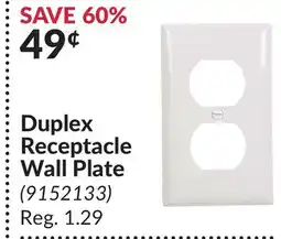 Princess Auto Duplex Receptacle Wall Plate offer