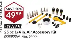 Princess Auto 25 pc 1/4 in. Air Accessory Kit offer