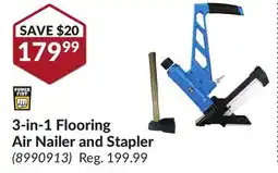 Princess Auto 3-in-1 Flooring Air Nailer and Stapler offer