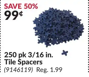 Princess Auto 250 pk 3/16 in. Tile Spacers offer