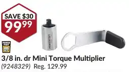 Princess Auto 3/8 in. dr Mini Torque Multiplier offer