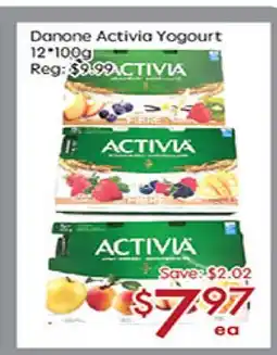 Sunny Food Mart Danone Activia Yogourt offer